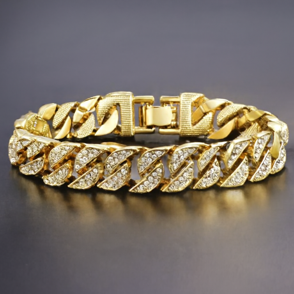 Upgrade Your Style with the Miami Gold Curb Cuban Bracelet: Bold, Timeless, and Unstoppable
