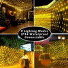🌟 Illuminate Your Outdoors with Net Mesh Solar Fairy Lights! 🌟