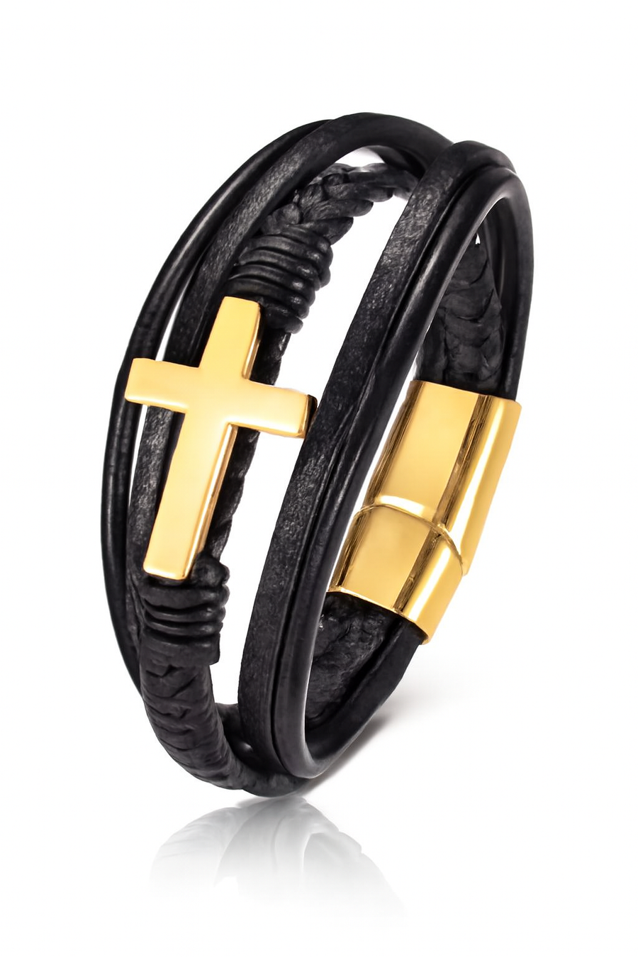 Unleash Your Inner Power with the Men’s Chakra Cross Bracelet