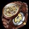 Classic Wooden Men's Mechanical Watch – Timeless Elegance Meets Nature's Craftsmanship
