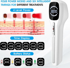 RED Light Device, Lllt Low Level Therapy Device with LED Display & Tripod, Infrared Light Therapy Reduces Fatigue, Red Light Therapy Is Available in a Variety of Modes for Use on Humans/Pet