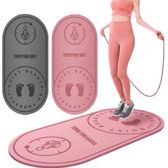 Level Up Your Workout with Our Anti-Noise Jump Rope Mat! 🏋️‍♀️✨ Perfect for Home or Outdoor Fitness! #FitnessGoals #HomeGym