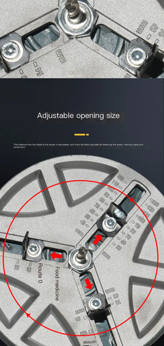 Professional Adjustable Wood Hole Saw - Precision Cutting Tool for Woodworking