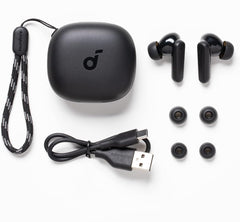Soundcore by Anker P20i True Wireless Earbuds, 10mm Drivers with Big Bass, Bluetooth 5.3, 30H Long Playtime, Water-Resistant, 2 Mics for AI Clear Calls, 22 Preset EQs, Customization via App