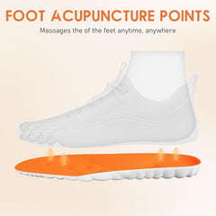 Steppers Insoles for Men & Women – Arch Support 4D Memory Foam Cloud Insoles for Foot Fatigue Relief