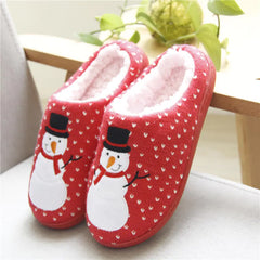 Cute Couples Non-Slip Plush Winter Slippers - Cozy Home Footwear for Two