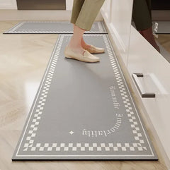 Premium Anti-Fatigue Kitchen Mat - Absorbent Non-Slip Floor Protection
