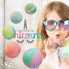 Bath Bombs for Kids with Surprise Inside, Unicorn Bath Bombs for Girls with Jewelry & Jewelry Box for Kids - Organic, Skin Moisturizing, Natural Bubble Bath, Birthday Gifts for Girls