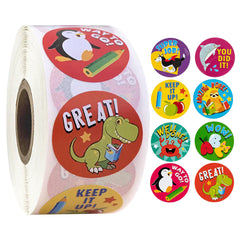 500 Pcs Motivational Reward Stickers for Kids