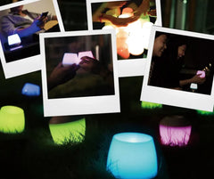 Color-Changing LED Candle - Aromatherapy Diffuser - Wireless smart lamp Bluetooth -