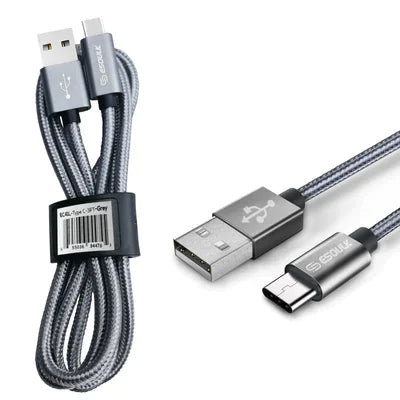 Esoulk 3.3ft Nylon Braided USB Cable For Type-C