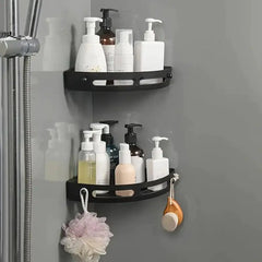 2-Tier Space-Saving Corner Shower Caddy Organizer