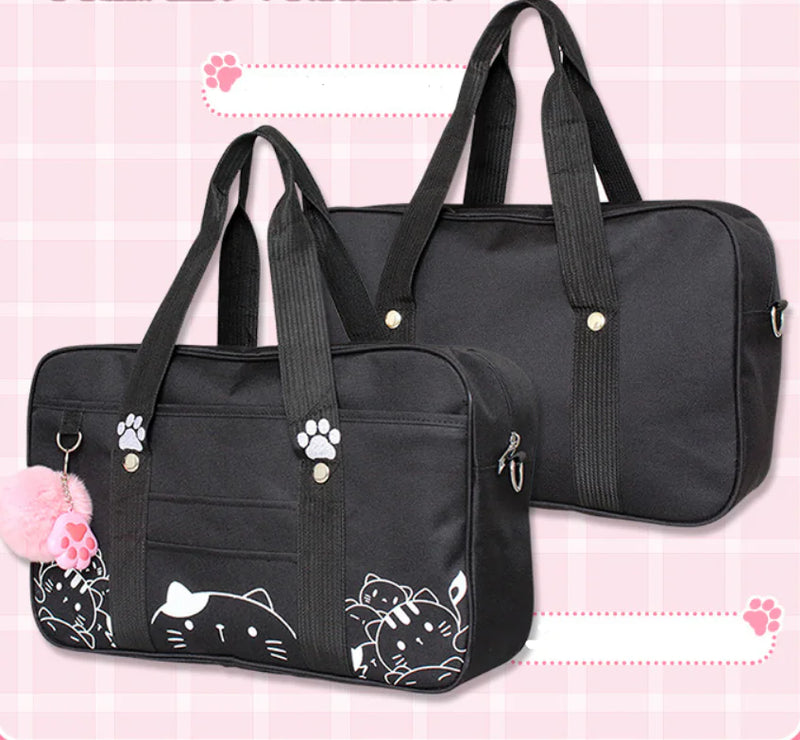 Premium Cat-Themed Backpack Collection - Versatile Tote & Shoulder Bags for Cat Lovers