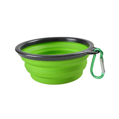 Premium Foldable Silicone Dog Bowl - Water Bowl For Dogs - Travel Dog Bowl Collapsible - Portable Travel Pet Feeder - Dog Bowl