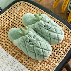 Cute Couples Non-Slip Plush Winter Slippers - Cozy Home Footwear for Two