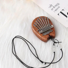 Mini 8-Tone Kalimba Thumb Piano - Portable Musical Instrument for Beginners