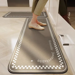 Premium Anti-Fatigue Kitchen Mat - Absorbent Non-Slip Floor Protection