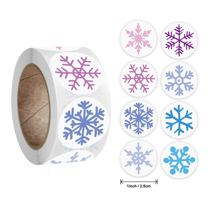 500pcs Cute Cartoon Christmas Stickers for Gifts