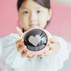 LED Alarm Clock with Rechargeable Battery - Warm Light Desktop Clock