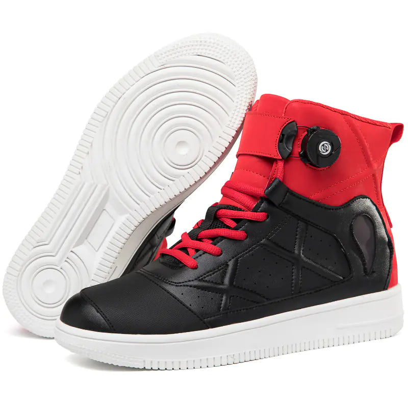 Premium motorcycle drag racing boots - Professional Motorcycle Racing Boots