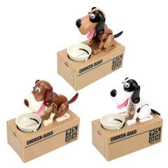 Fun & Interactive Robotic Canine Money Box – Dog Coin Bank for Kids and Dog Lovers