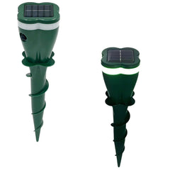 Solar Powered Snake & Rodent Repellent - Eco-Friendly Pest Control Device
