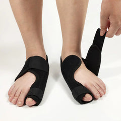 Hallux Valgus Toe Cover with Aluminum Support Strip for Foot Pain Relief – Comfortable and Adjustable Bunion Corrector for Healthy Feet