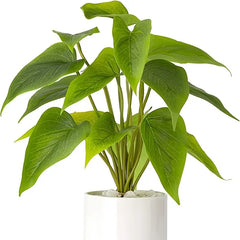 13in Artificial Leaf Plant for Home Decor Greenery