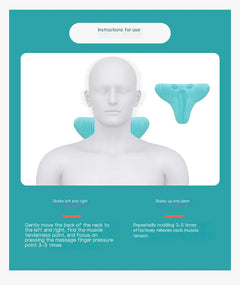 Neck Traction & Massage Pillow - Pain Relief & Relaxation