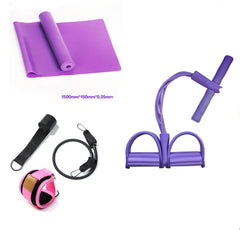 Yoga Resistance Bands - Premium Exercise Bands for Home Workouts | Discount Merch Magic