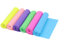 Premium Yoga Resistance Bands Set - 5 Levels Fitness Exercise Bands for Home Workout
