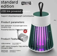 USB Electric Mosquito Killer Lamp - Silent Bug Zapper for Indoor & Outdoor Use