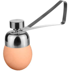 Kitchen Creative Egg Hole Cutting Tool – SUS304 Stainless Steel Glutinous Rice Egg Opener, Dual-Diameter Egg Cutter for Cooking