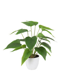13in Artificial Leaf Plant for Home Decor Greenery