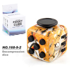 6-Sided Fidget Cube - Labs Fidget Cube - Stress Relief Fidget Cube