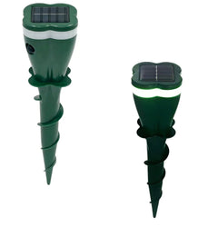 Solar Powered Snake & Rodent Repellent - Eco-Friendly Pest Control Device