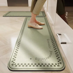 Premium Anti-Fatigue Kitchen Mat - Absorbent Non-Slip Floor Protection
