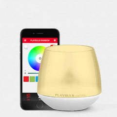 Color-Changing LED Candle - Aromatherapy Diffuser - Wireless smart lamp Bluetooth -