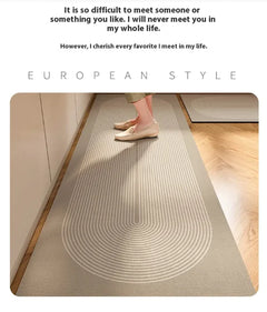 Premium Anti-Fatigue Kitchen Mat - Absorbent Non-Slip Floor Protection