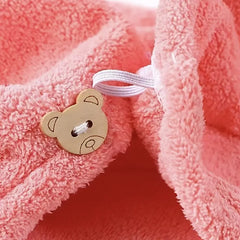 Ultra-Absorbent Microfiber Hair Towel - Quick Dry Hair Wrap for All Hair Types