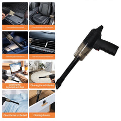 Cordless Handheld Car Mini Vacuum Cleaner, 120W Powerful Suction Small Car Vacuum Cleaner, Mini Dusts Buster with USB Portable Vacuum Cleaner, Gift