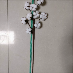 Artificial Cotton Stem for Decor