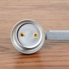 Kitchen Creative Egg Hole Cutting Tool – SUS304 Stainless Steel Glutinous Rice Egg Opener, Dual-Diameter Egg Cutter for Cooking