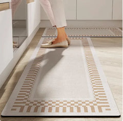 Premium Anti-Fatigue Kitchen Mat - Absorbent Non-Slip Floor Protection