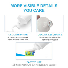 Edible Pet Toothpaste for Dogs & Cats - Fresh Breath & Tartar Control | 60g Tube