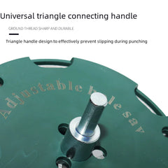 Professional Adjustable Wood Hole Saw - Precision Cutting Tool for Woodworking