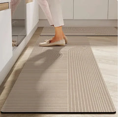Premium Anti-Fatigue Kitchen Mat - Absorbent Non-Slip Floor Protection