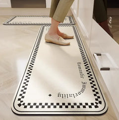 Premium Anti-Fatigue Kitchen Mat - Absorbent Non-Slip Floor Protection