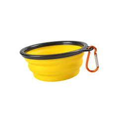 Premium Foldable Silicone Dog Bowl - Water Bowl For Dogs - Travel Dog Bowl Collapsible - Portable Travel Pet Feeder - Dog Bowl