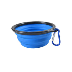 Premium Foldable Silicone Dog Bowl - Water Bowl For Dogs - Travel Dog Bowl Collapsible - Portable Travel Pet Feeder - Dog Bowl